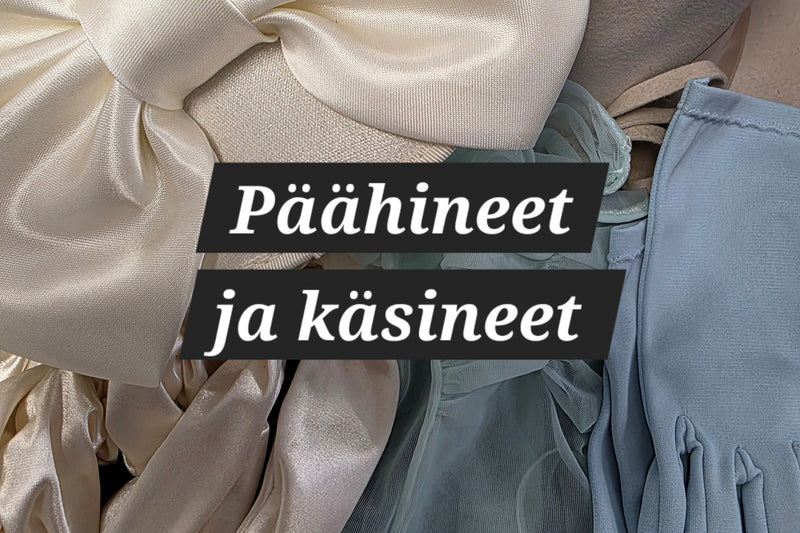 Naisten vintage päähineet ja käsineet - Pivis Vintage Shop 