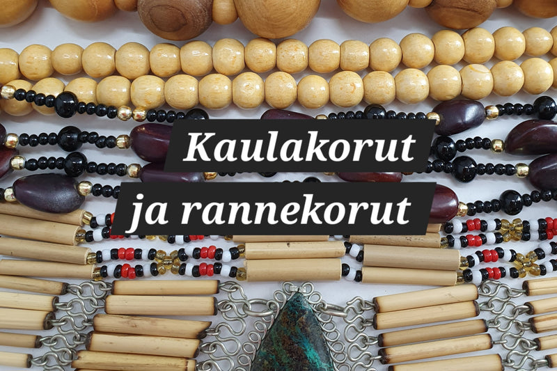 Vintage kaulakorut ja rannekorut - Pivis Vintage Shop 