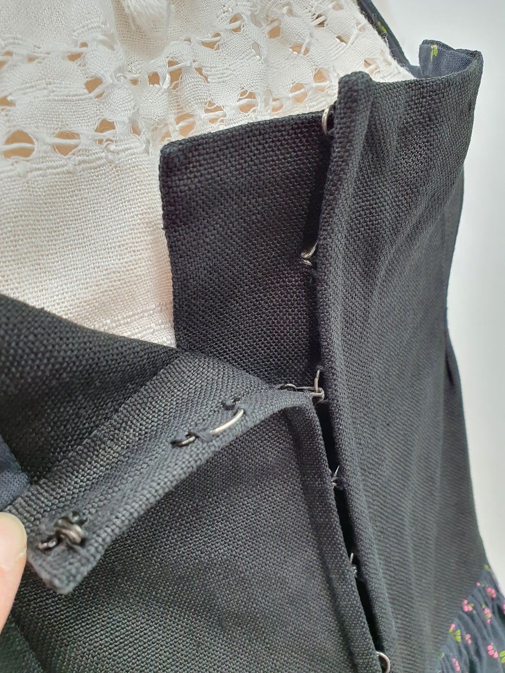 Original Lanz, authentic dirndl dress from Austria, 70s-80s, size 38-40