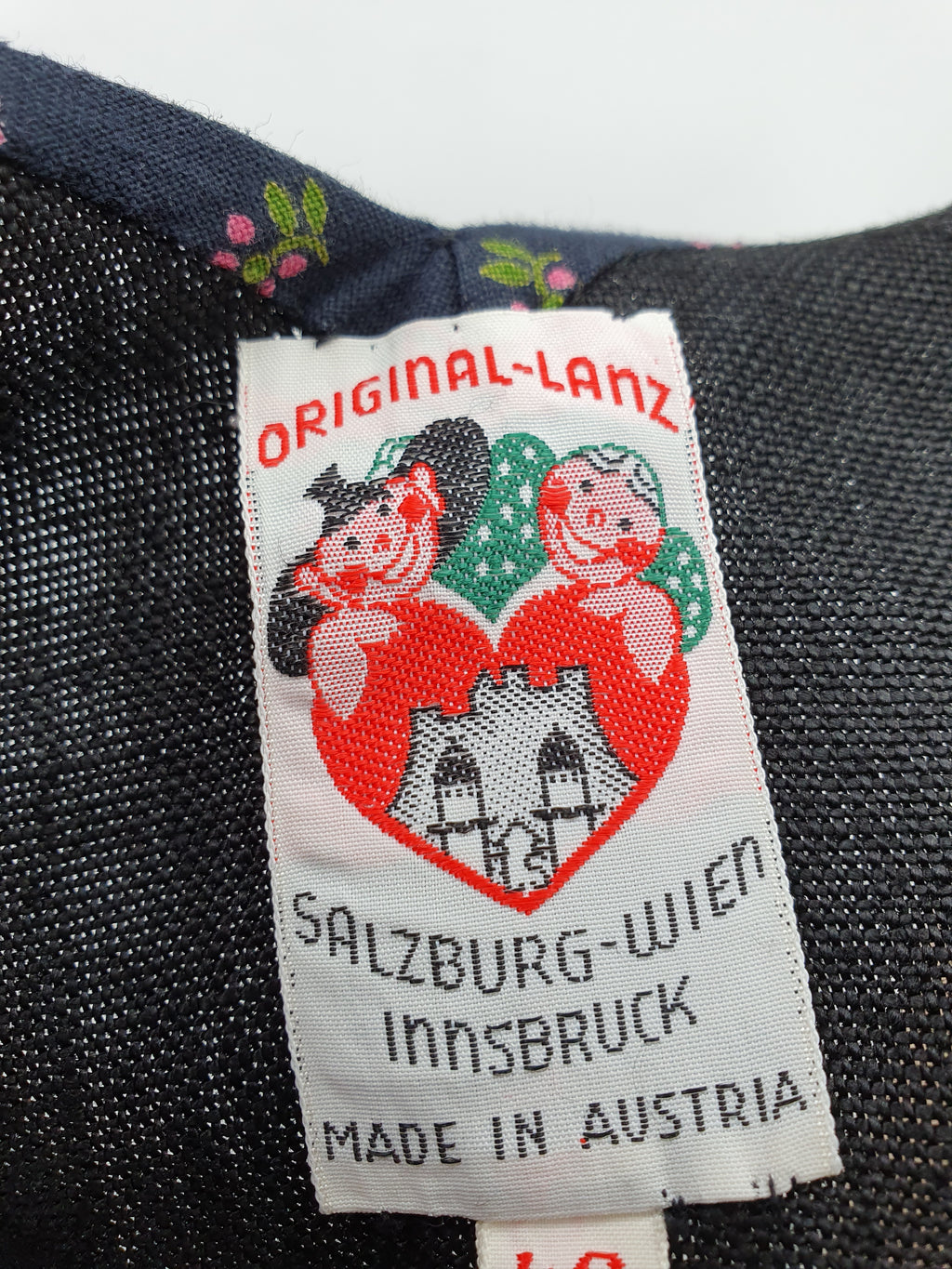 Original Lanz, authentic dirndl dress from Austria, 70s-80s, size 38-40
