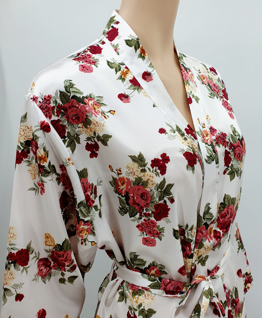 Soho, floral dressing gown from the 2000s, one size