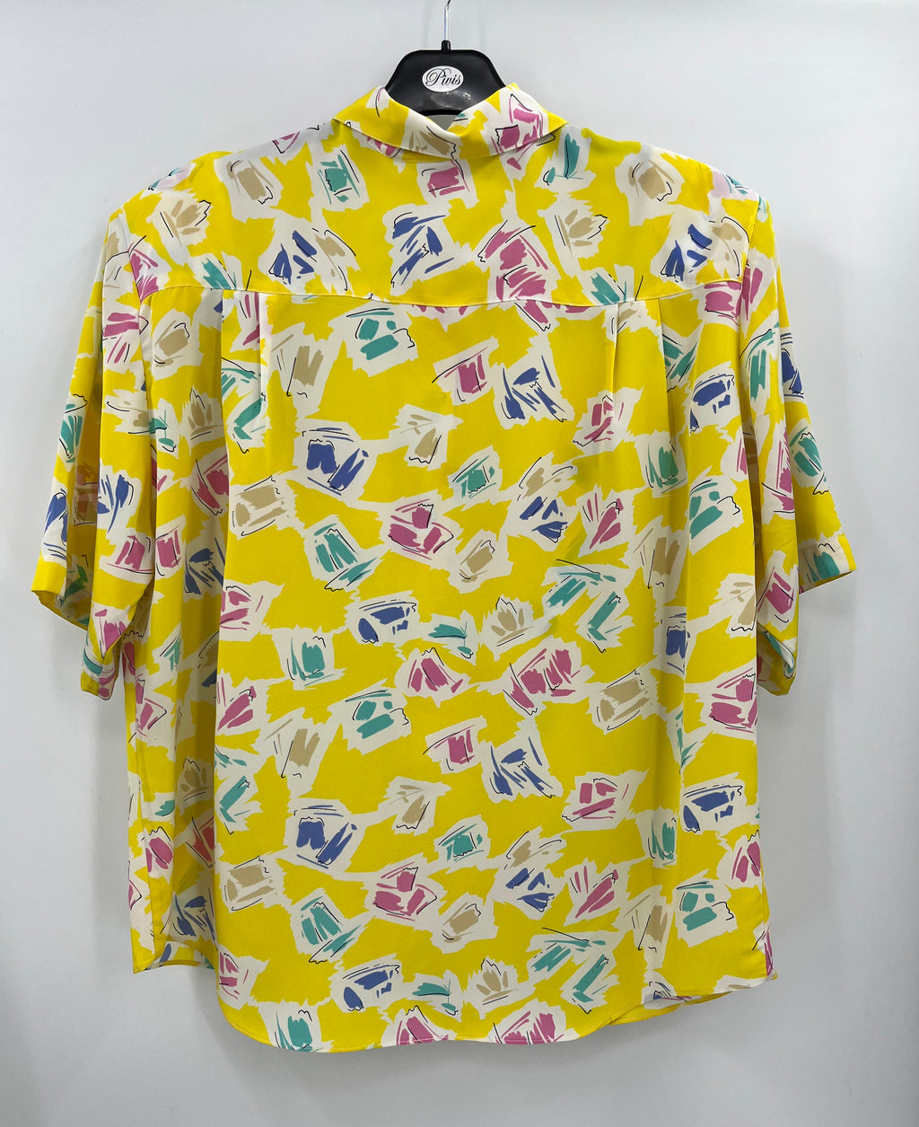 Bright yellow women's t-shirt, size 40-42