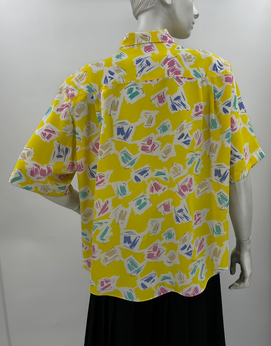 Bright yellow women's t-shirt, size 40-42