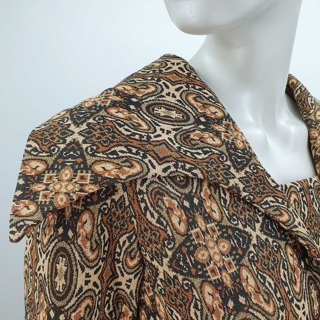 Festive maxi dress from the 70s, size 36