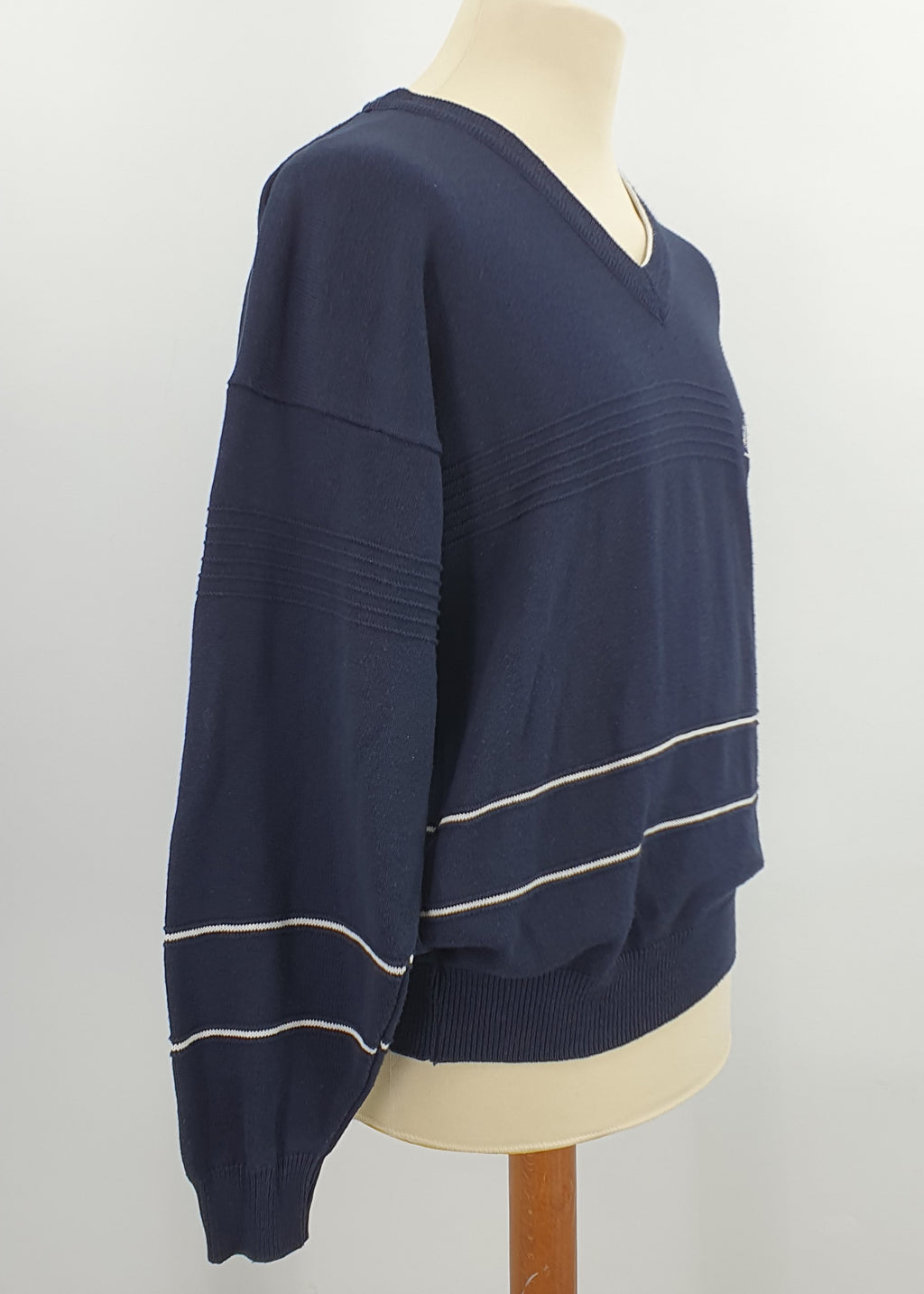 PT Collection, nautical-inspired men's sweater from the 80s, size S/M