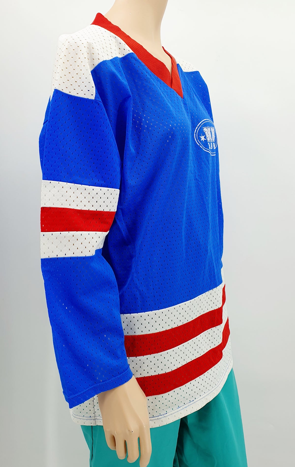 Jääkiekko vintage fanipaita MM1997 , kuva sivulta