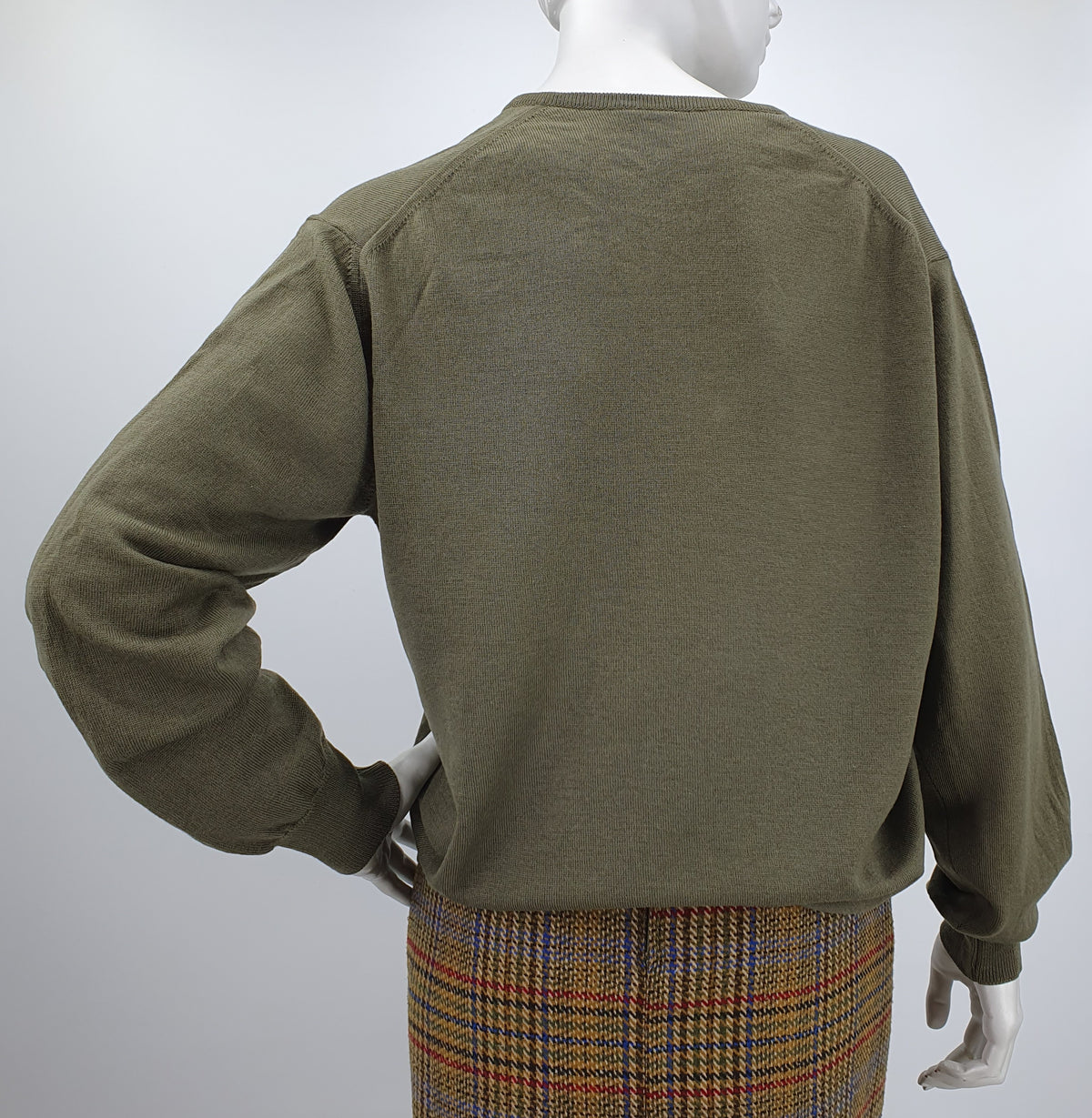 Iril, green sweater from the 80s-90s, size men's S/M, women's 40