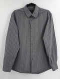 Boss, gray men's shirt from the 90s, size L