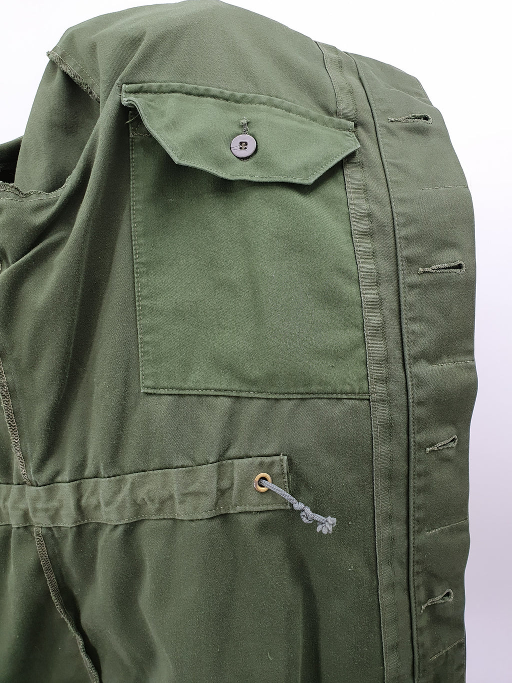 Men's military-style field jacket, size S