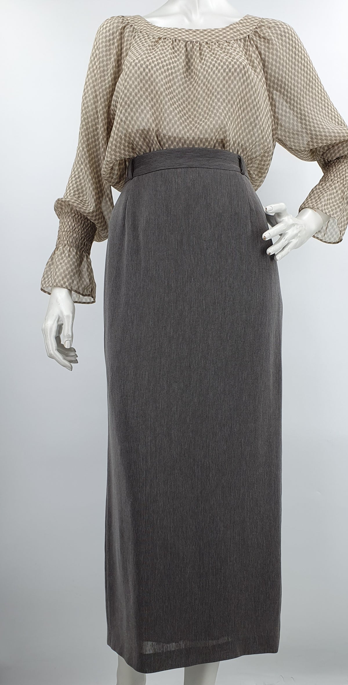 Gerry Weber, pitkä kynähame 90-2000-luvulta, vy 70cm, koko 36