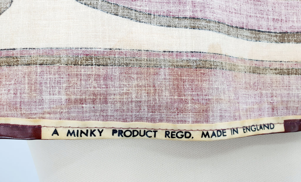 Minky, vahapintainen essu 70-luvulta