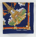 Roger L.Paris, small scarf from Paris, size 50x50cm