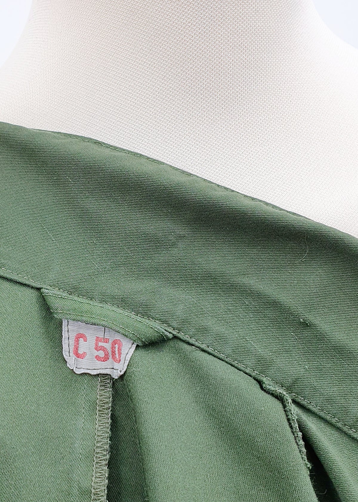 Men's military-style field jacket, size S