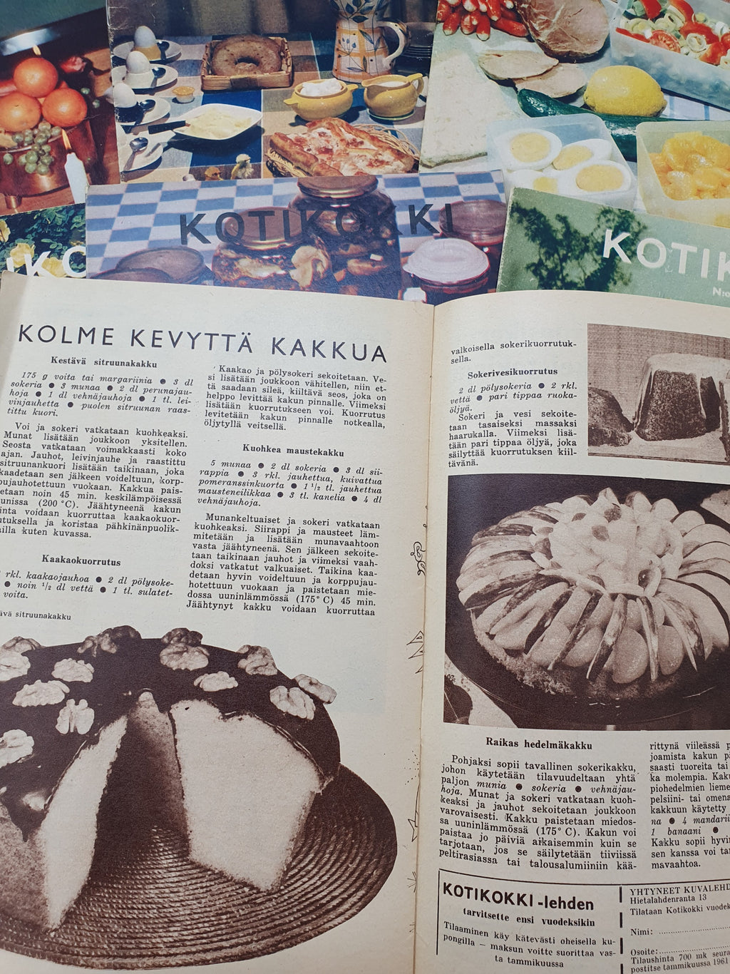 Kotikokki lehdet vuodelta 1960 | 7 nroa