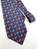 Tie Rack, mansikkakuvioinen silkkikravatti