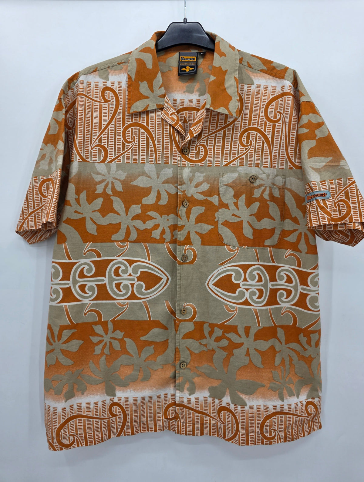 Brunotti, men's short-sleeved cotton shirt, size L(XL)