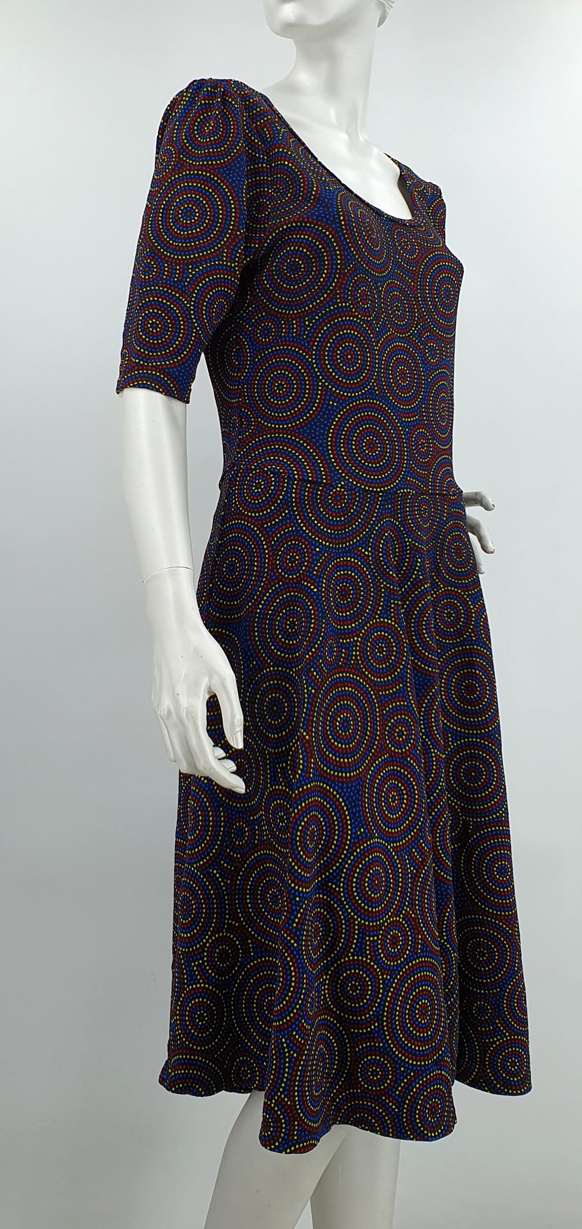 LulaRoe, kellohelmainen mekko 2000-luvulta, koko 38-40