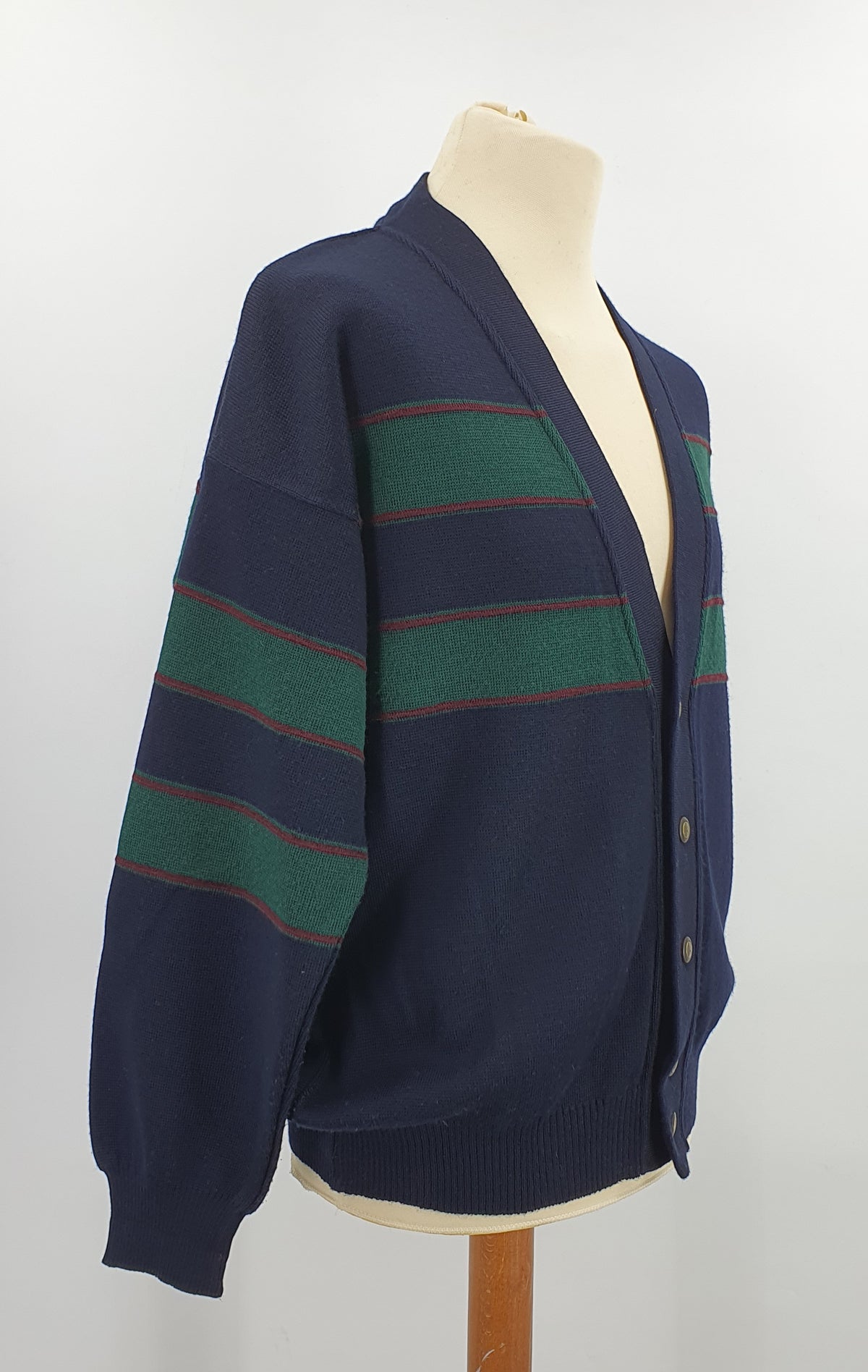 Jules, men's cardigan from the 80s, made in Italy, size L-XL