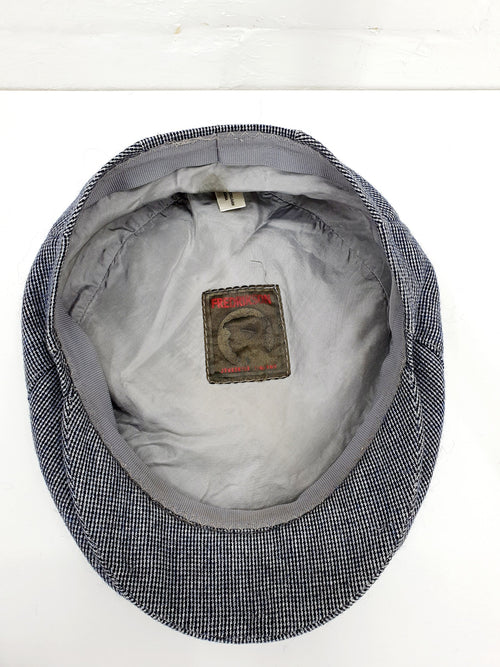 Fredrikson vintage flat cap | Grey washable flat cap | Size 57