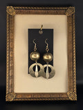 UpCycled by Pivis, Sunny, recycled earrings, no.7