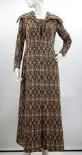 Festive maxi dress from the 70s, size 36