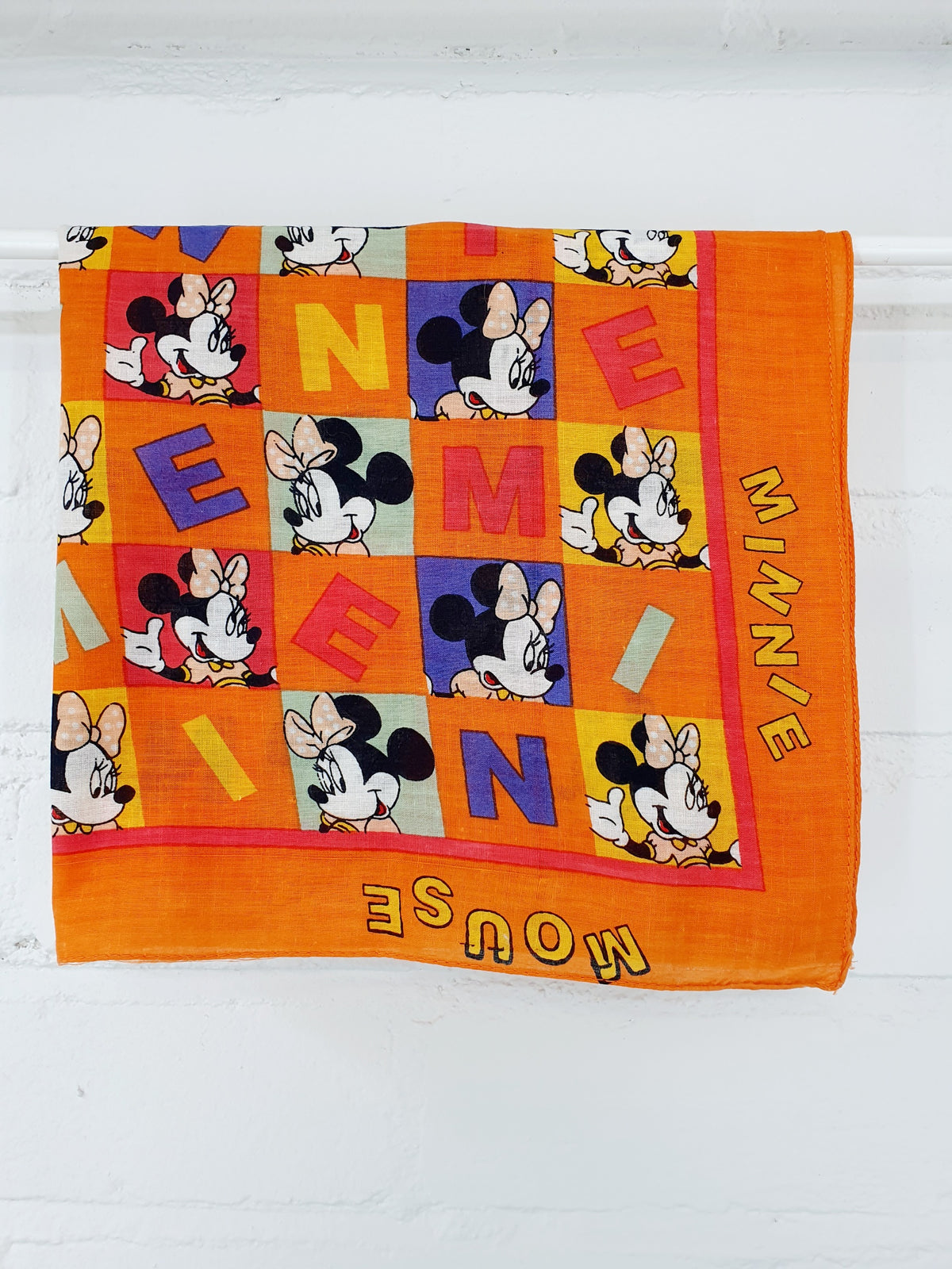 Minnie Mouse scarf, secondhand