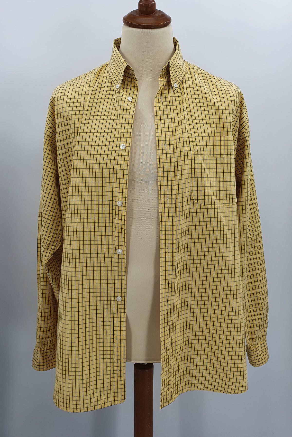 Reflex Classic, men's yellow shirt, 90s, size (L)XL