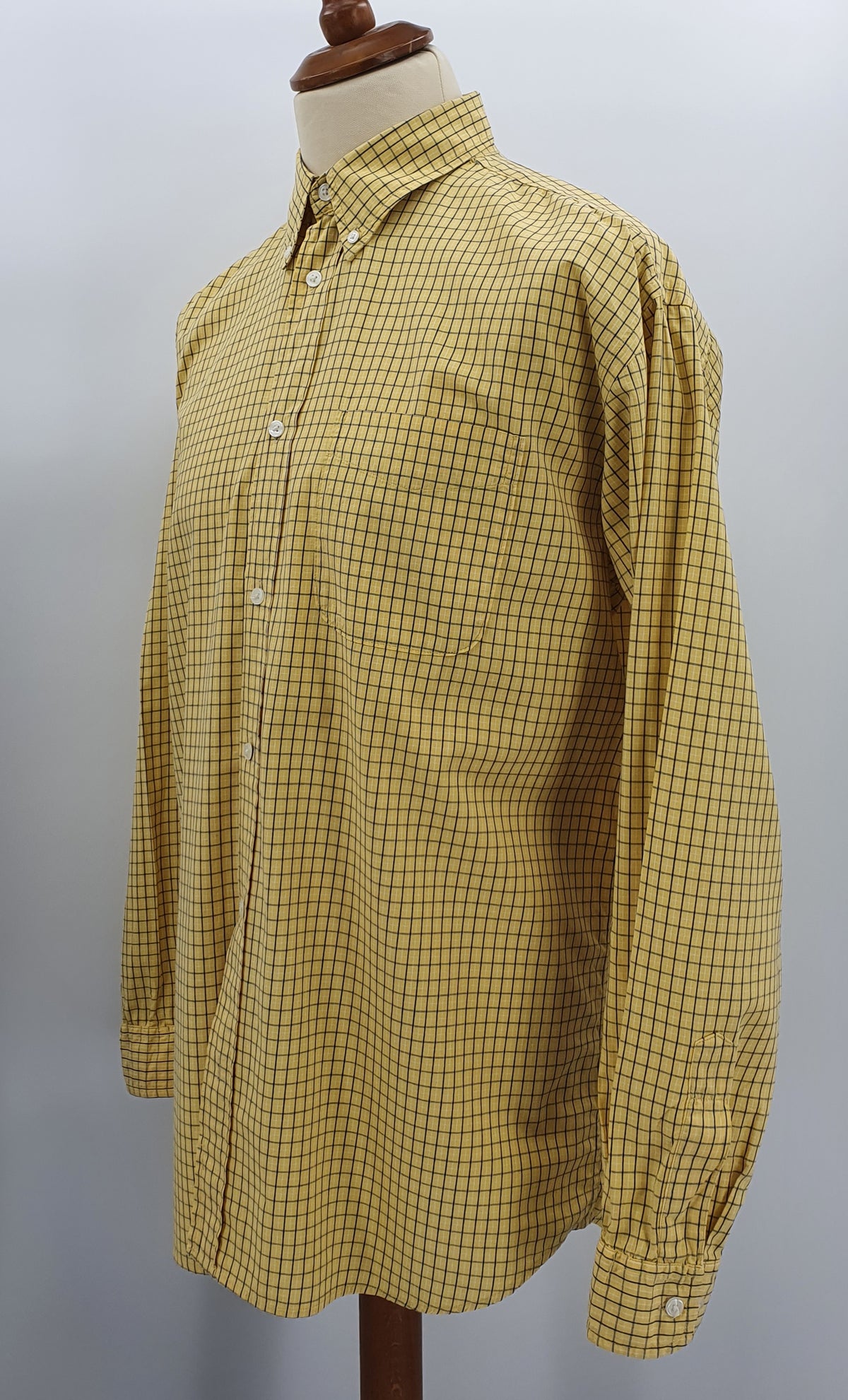 Reflex Classic, men's yellow shirt, 90s, size (L)XL